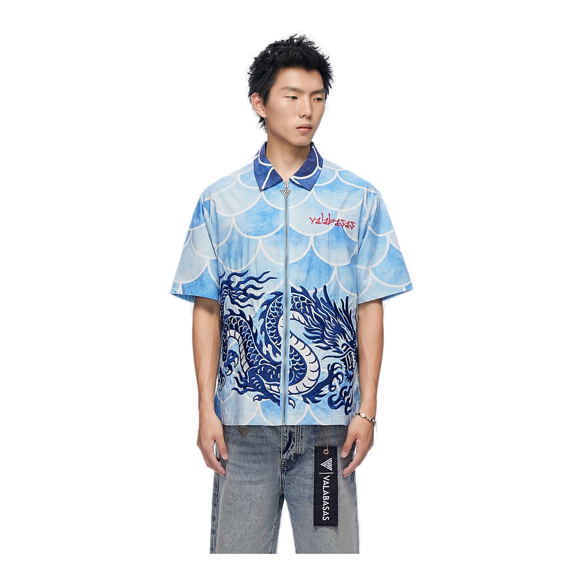 Valabasas Ocean Scale Shirt - Relaxed Fit