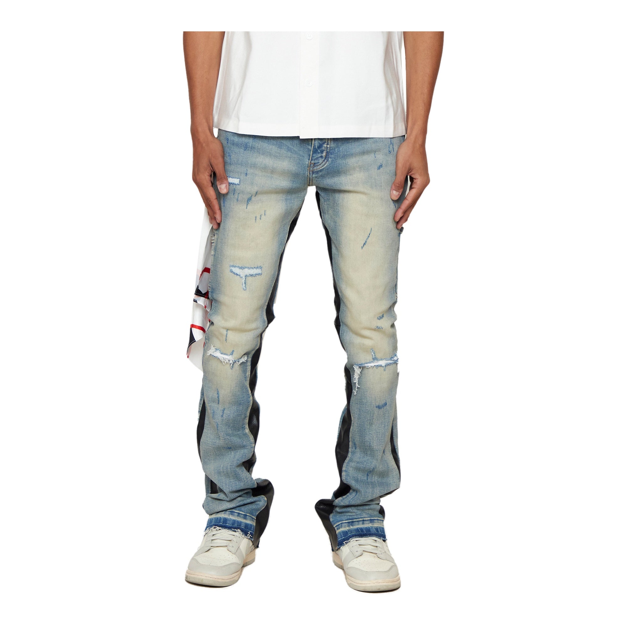 6Th Nbrhd Graveyard Men's Jeans - Light Wash