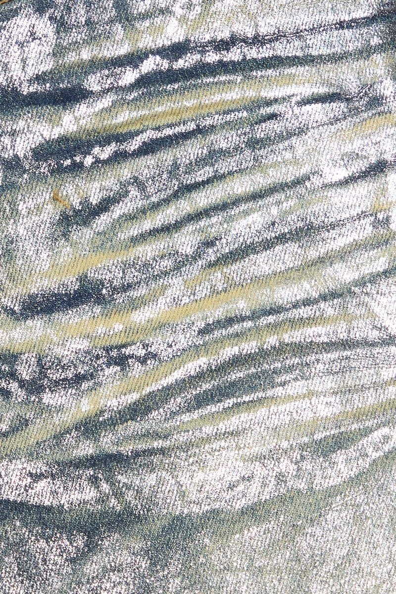 Fax Silver Waxed Stacked - Valabasas