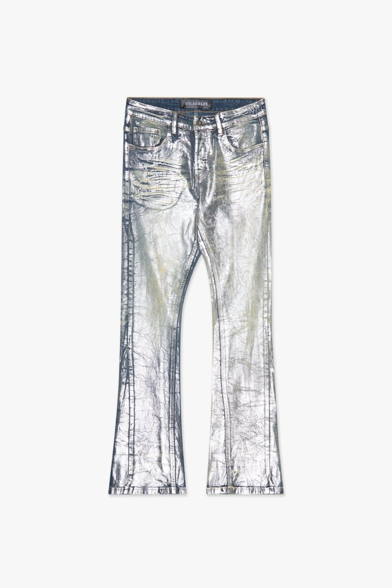 Fax Silver Waxed Stacked - Valabasas