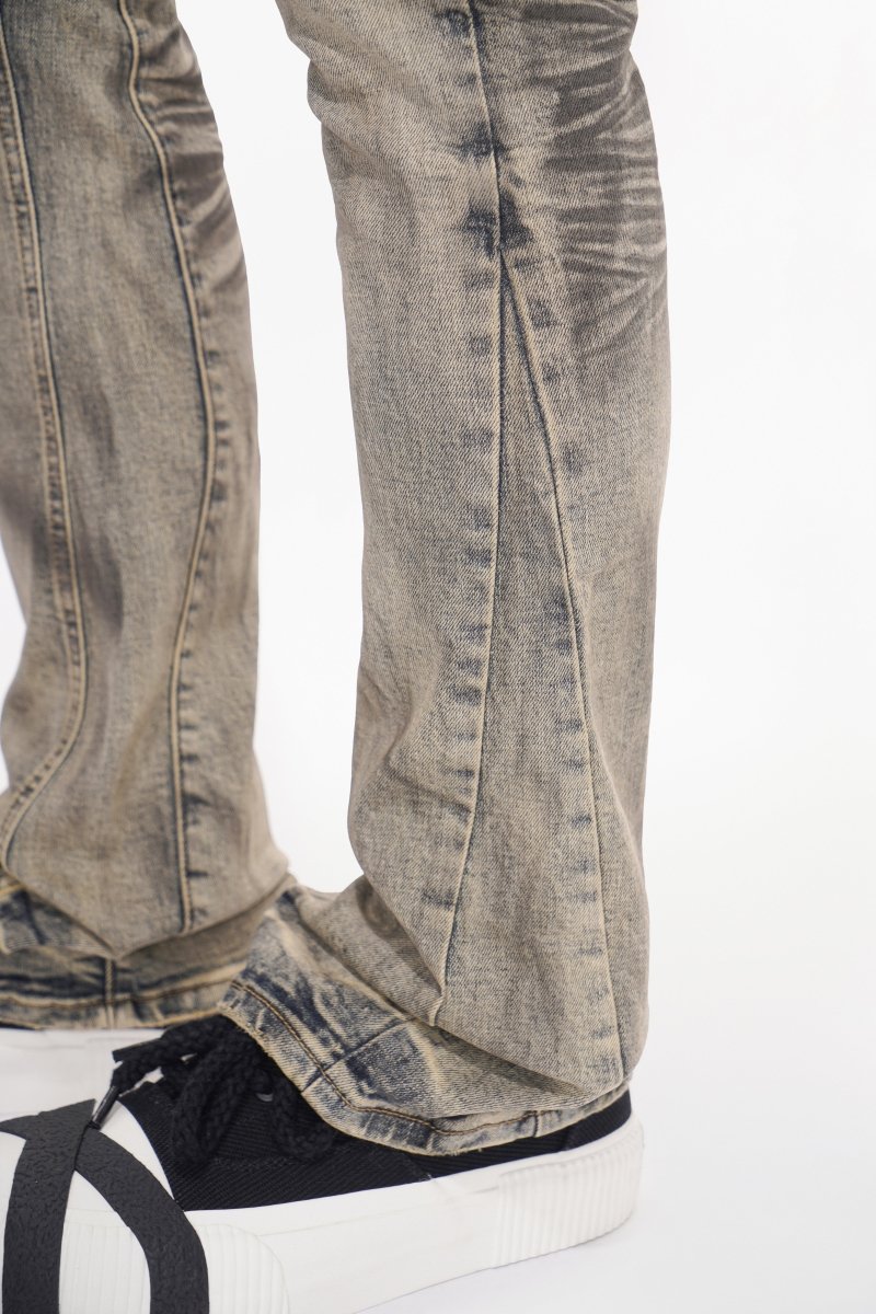 Fax Stacked Jeans Vintage Wash - Valabasas