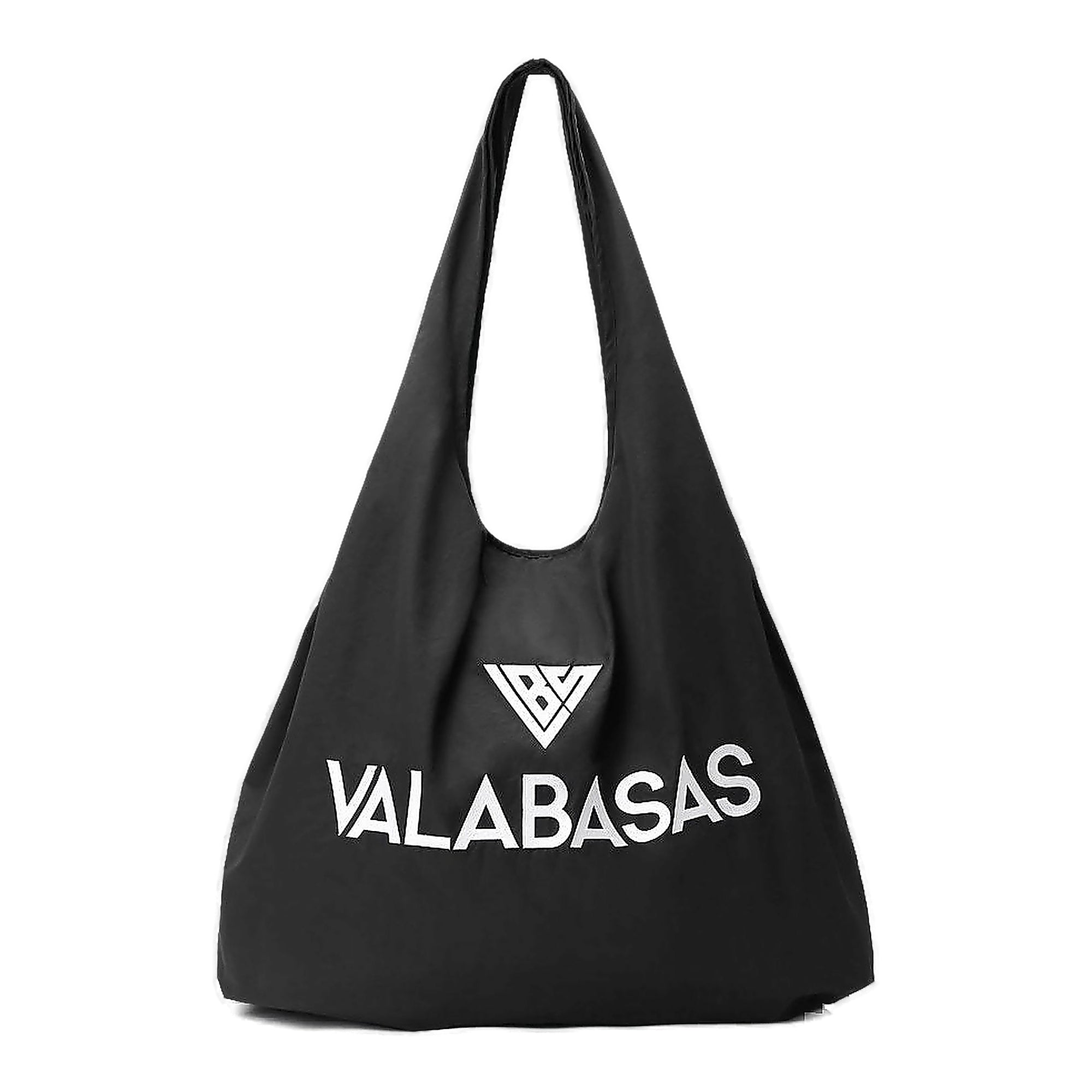 Valabasas Logo Tote Bag - Oversized Black