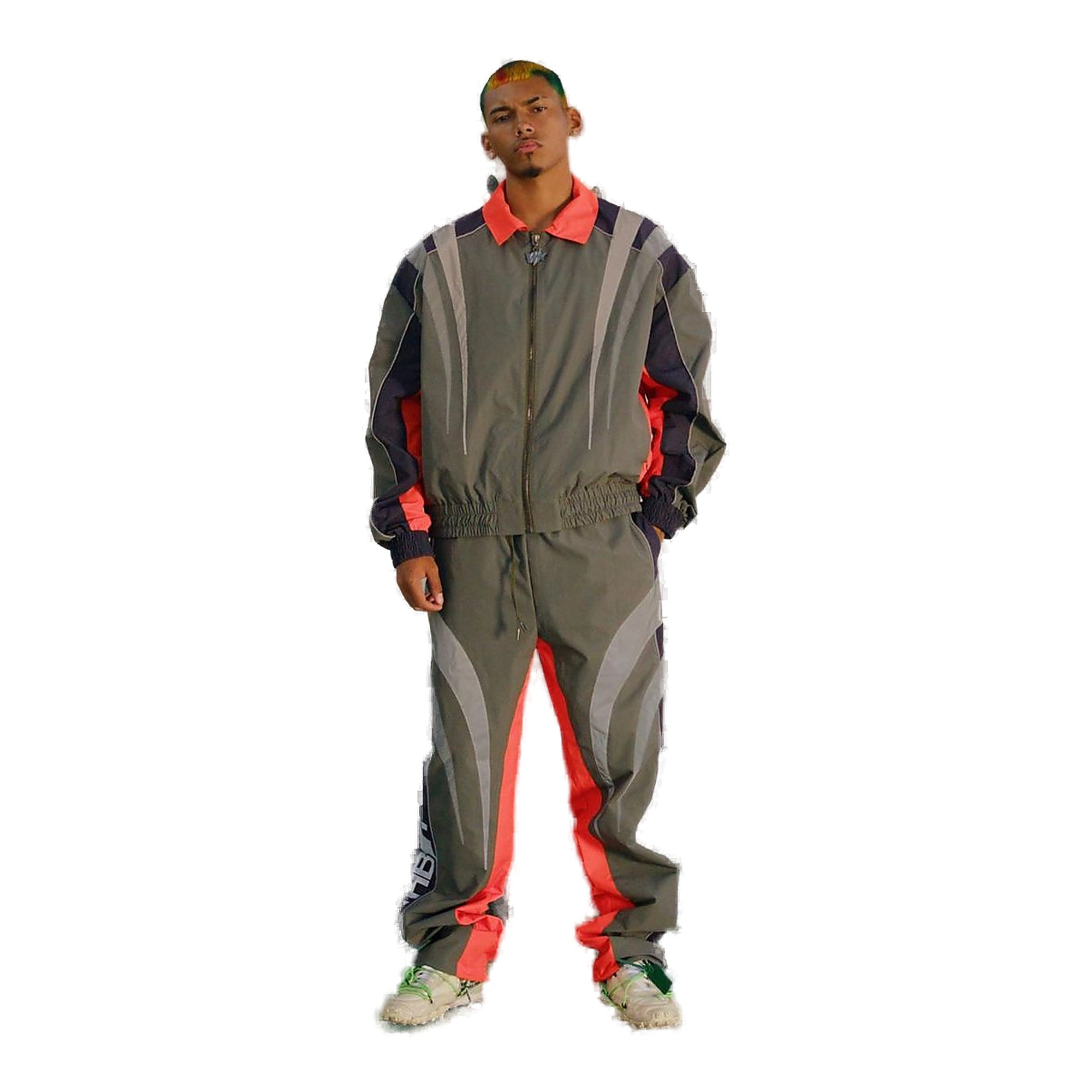 Wrathboy "Fullzip French" Pant Set - Gray