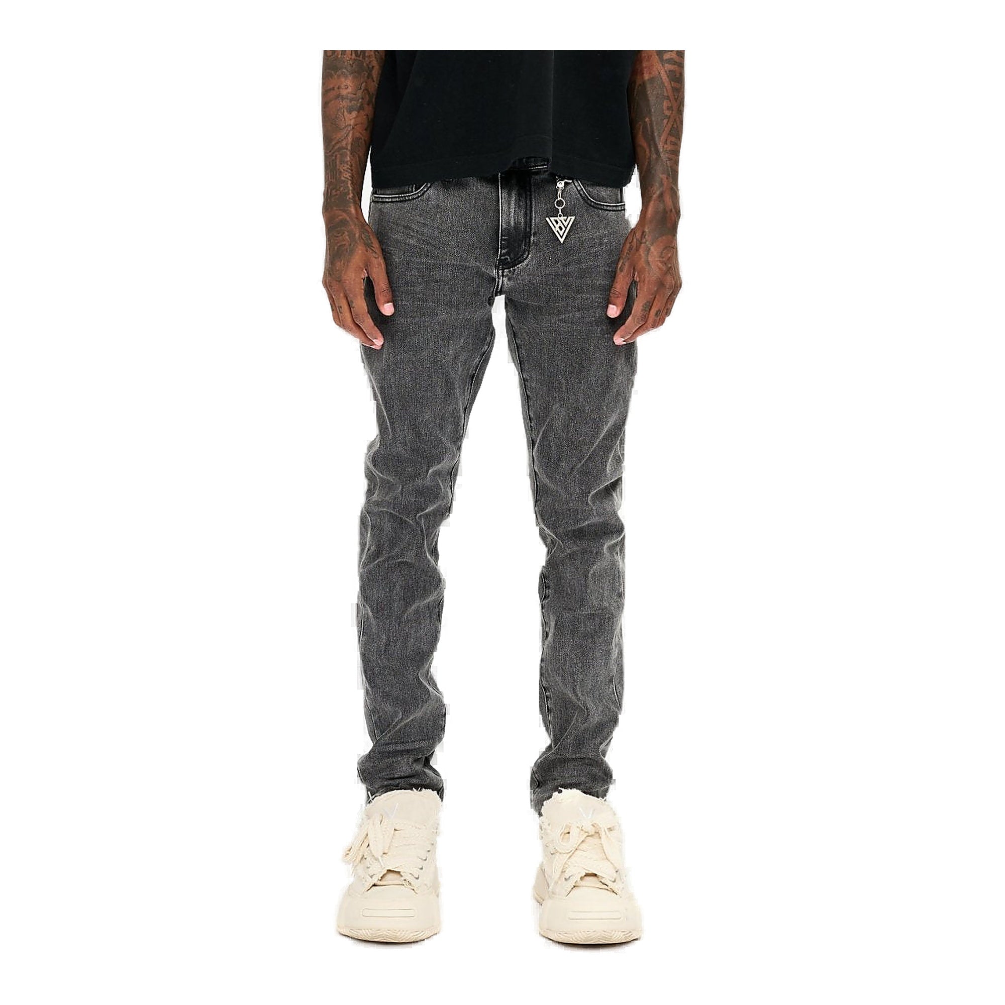 Valabasas Mr. Slim Jean Grey Wash Men's Jeans - Gray Wash