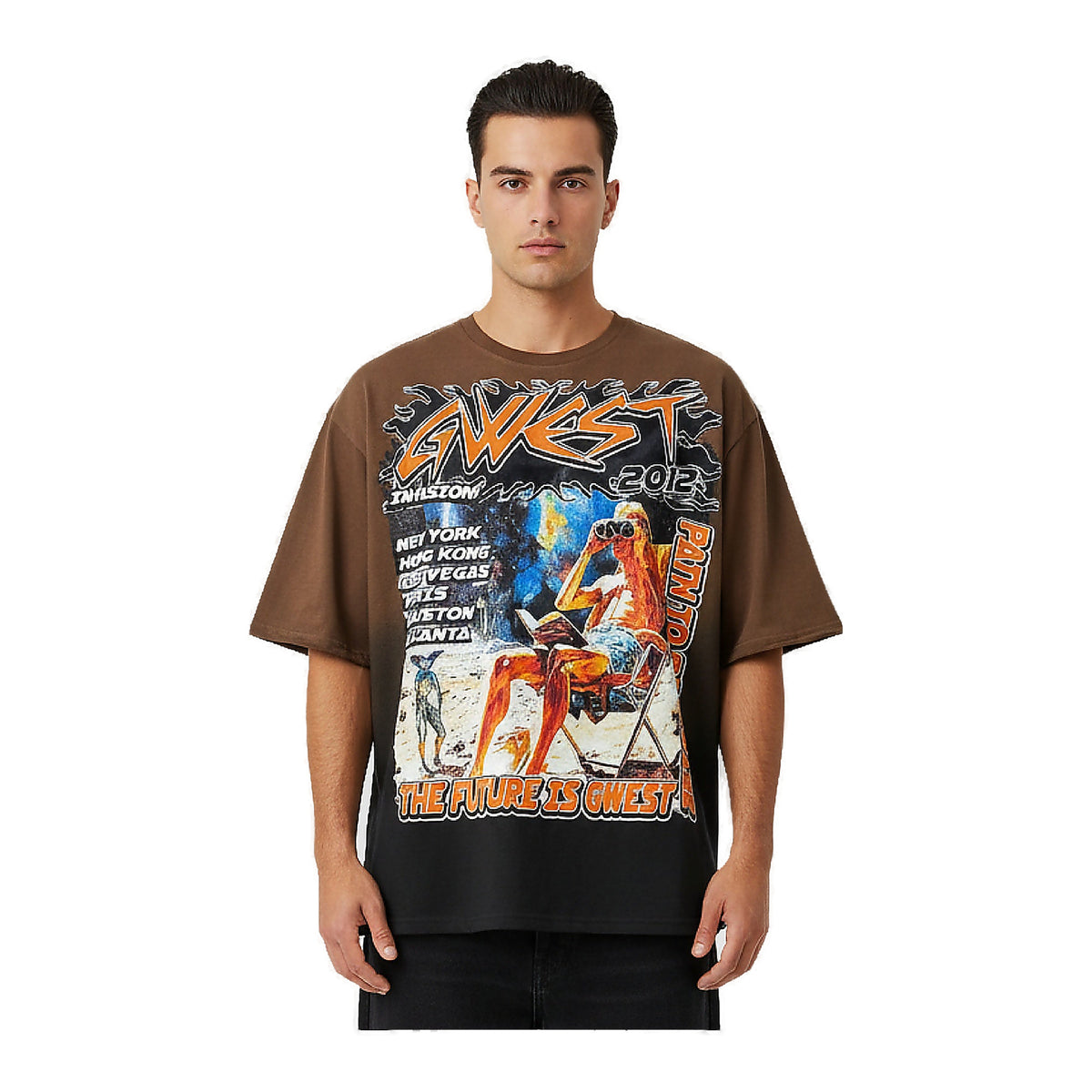 G-West Offworld Tee - Graphic Vintage Coca