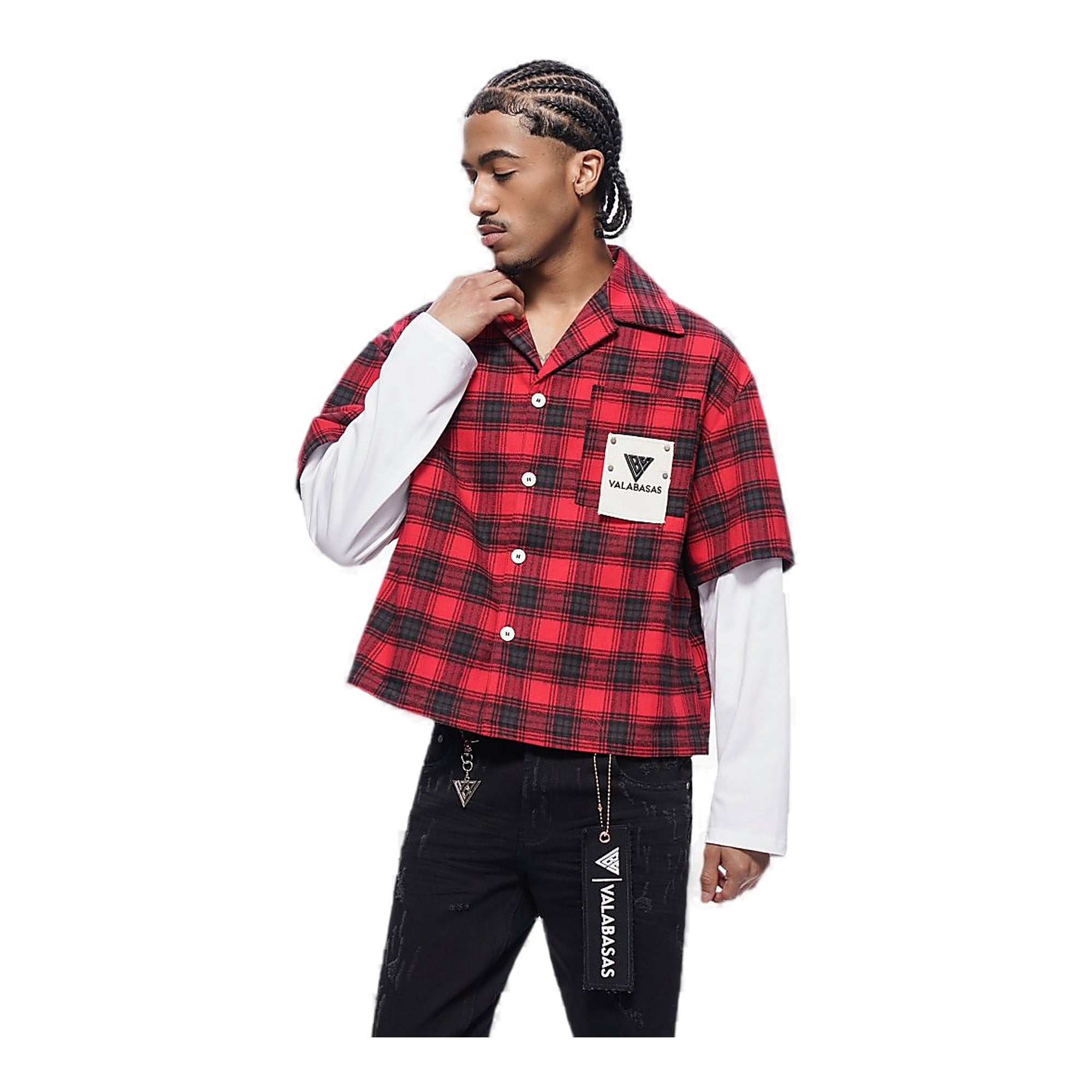 Valabasas Patch Plaid Shirt - Relaxed Fit