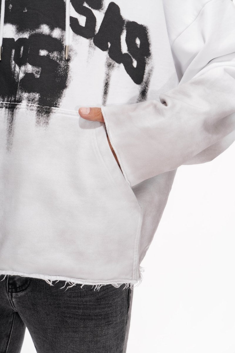 Fifth Vintage White Hoodie - Valabasas