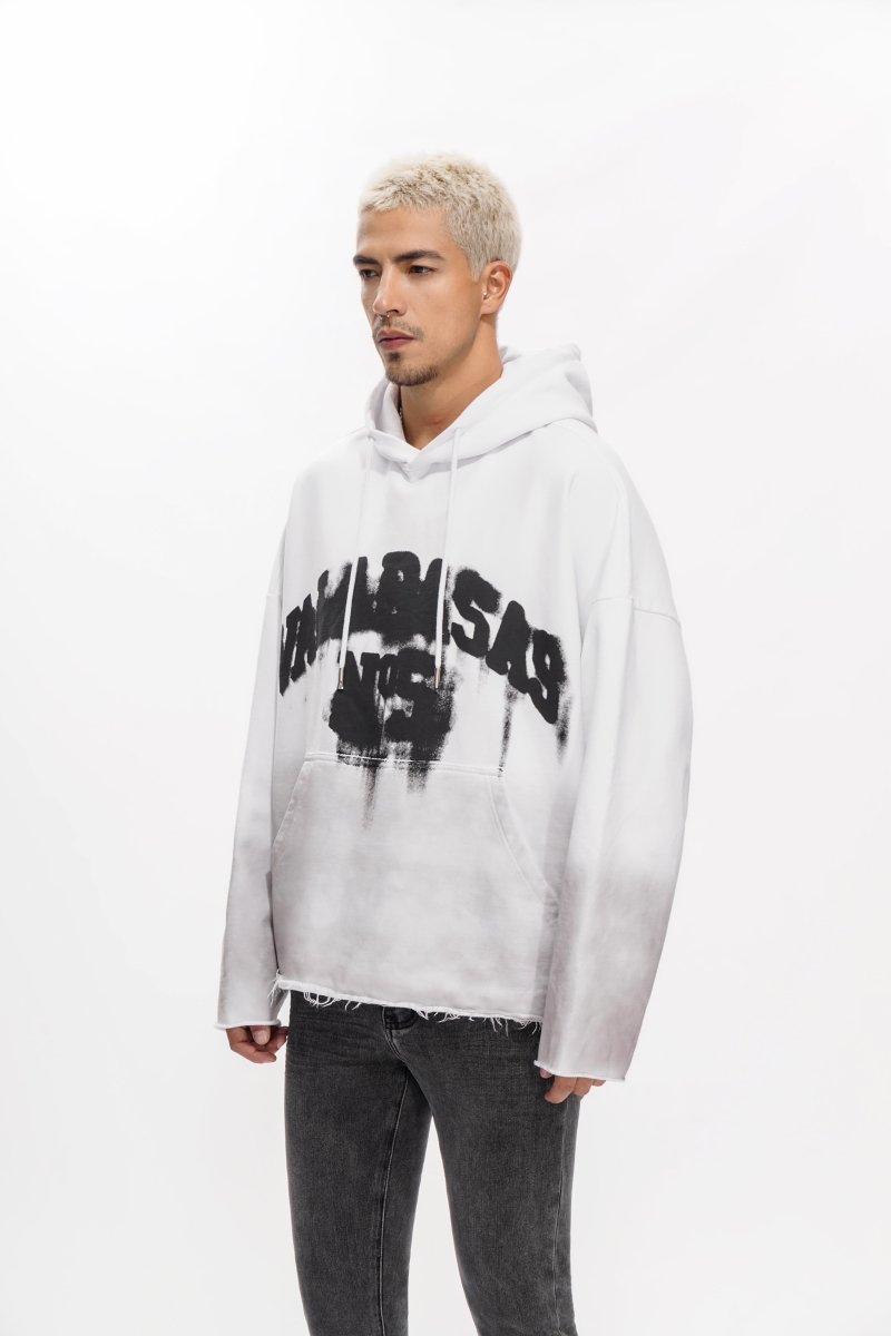 Fifth Vintage White Hoodie - Valabasas