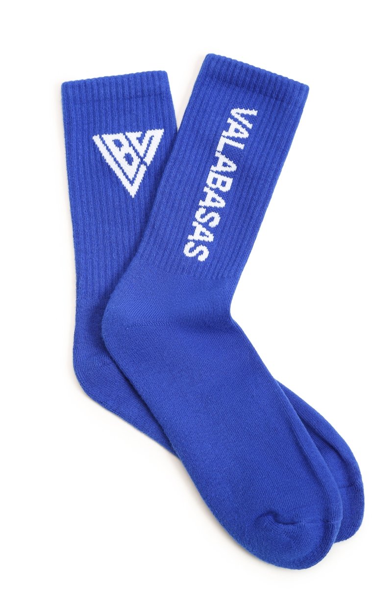 Footprint Socks Electric Blue - Valabasas