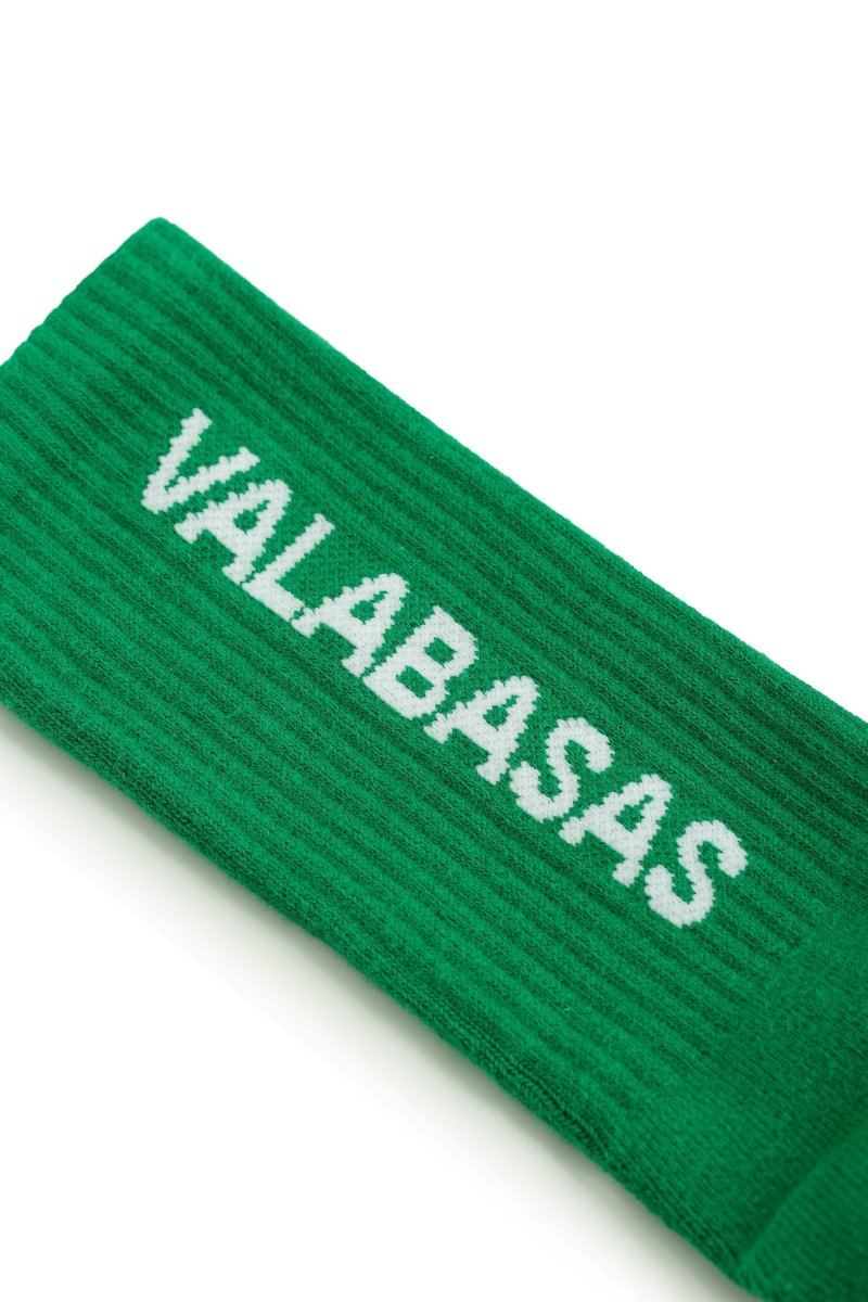 Footprint Socks Green - Valabasas