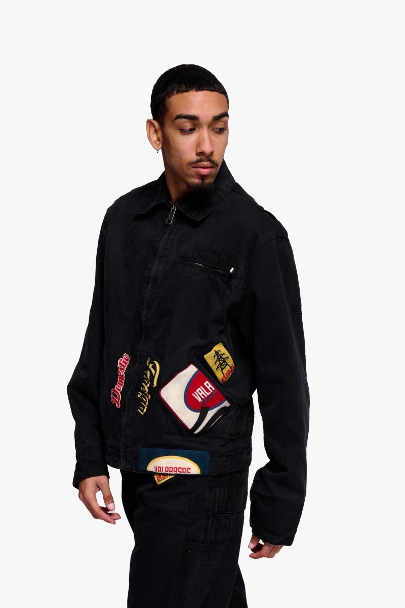 Foreign Black Workwear Jacket - Valabasas