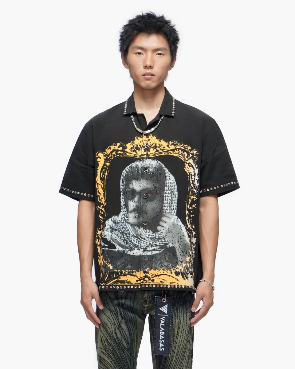 Framework Black Button Down Shirt - Valabasas