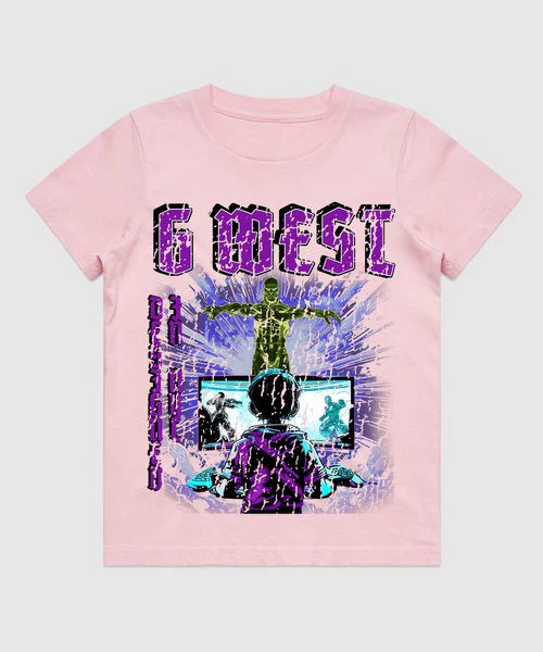 DTPBASTY9071 GAME OF G BABY TEE UNC/PNK