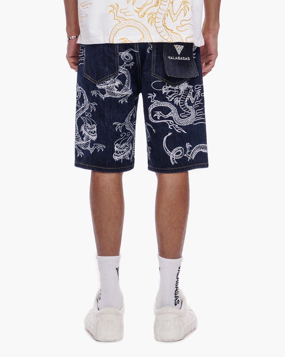 Ganru Shorts Dark Blue - Valabasas