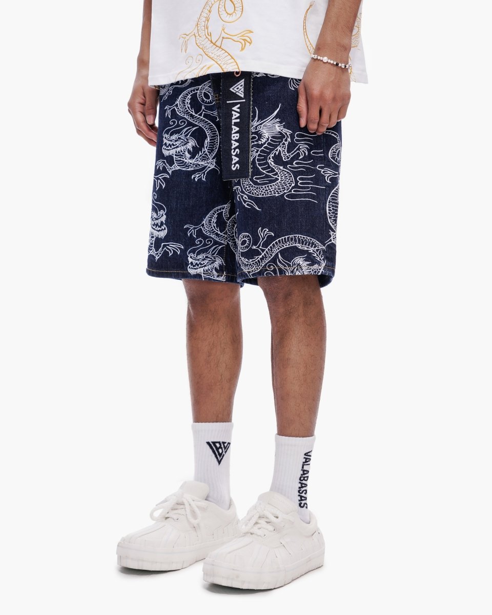 Ganru Shorts Dark Blue - Valabasas