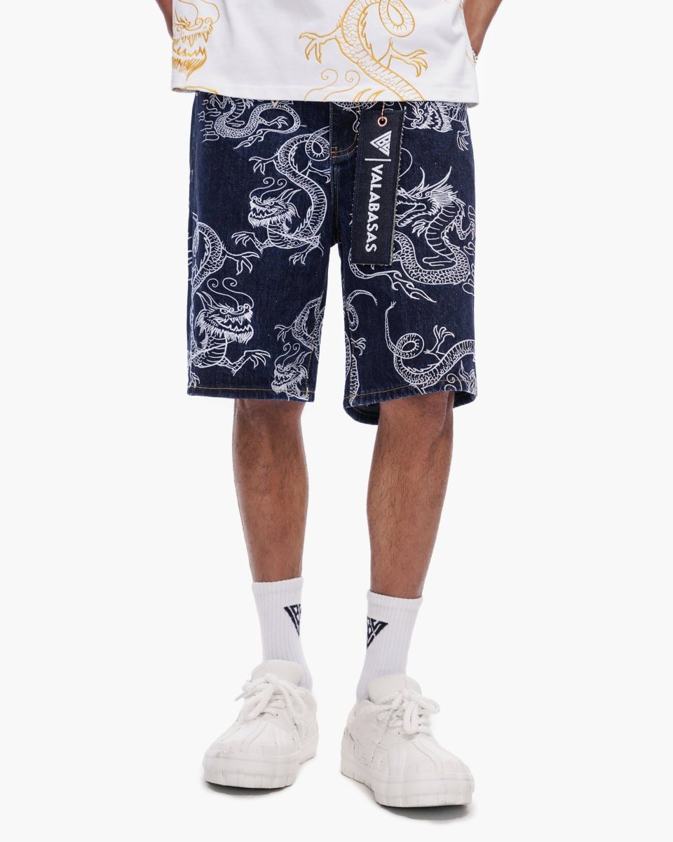 Ganru Shorts Dark Blue - Valabasas
