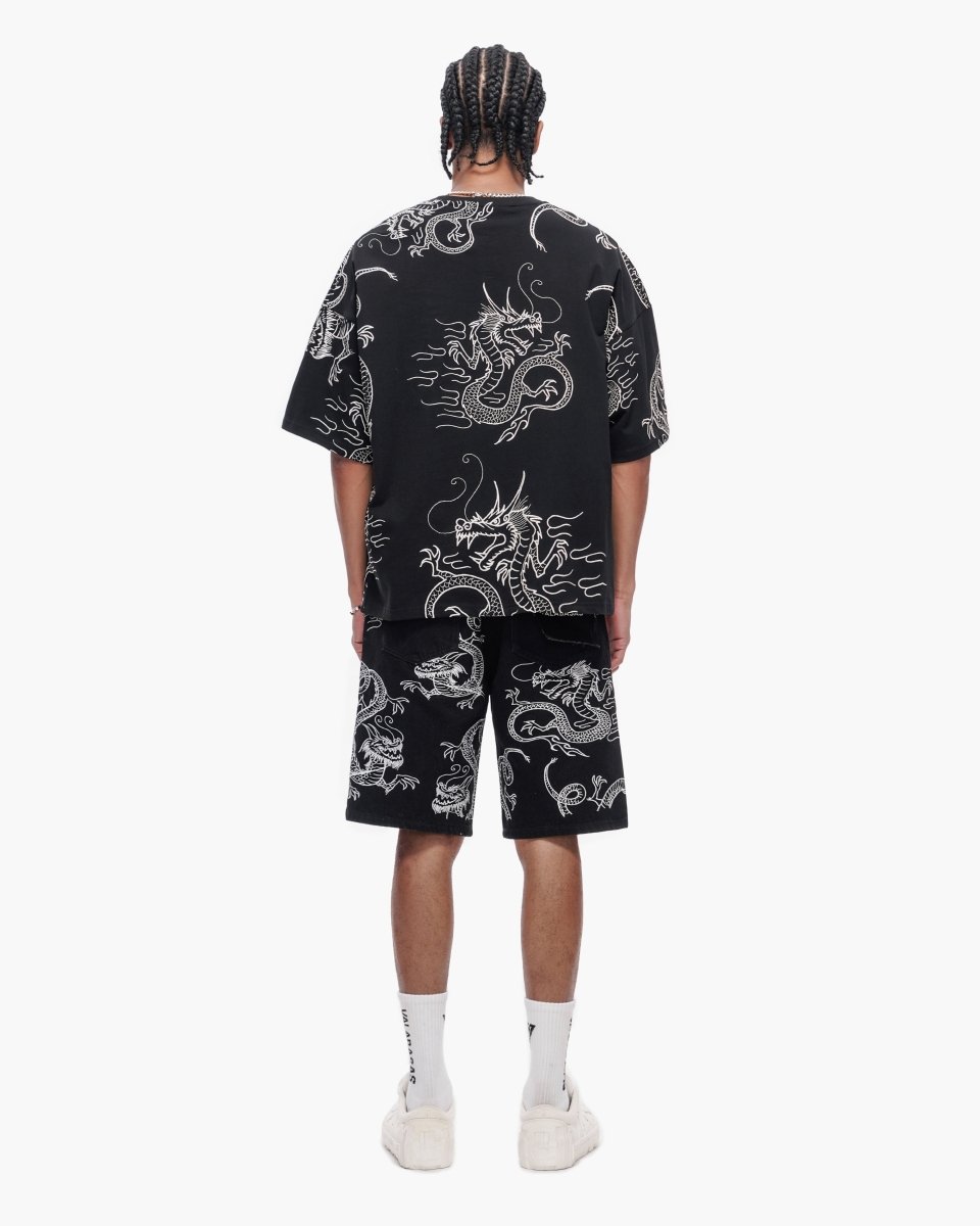 Ganru Shorts Jet Black - Valabasas