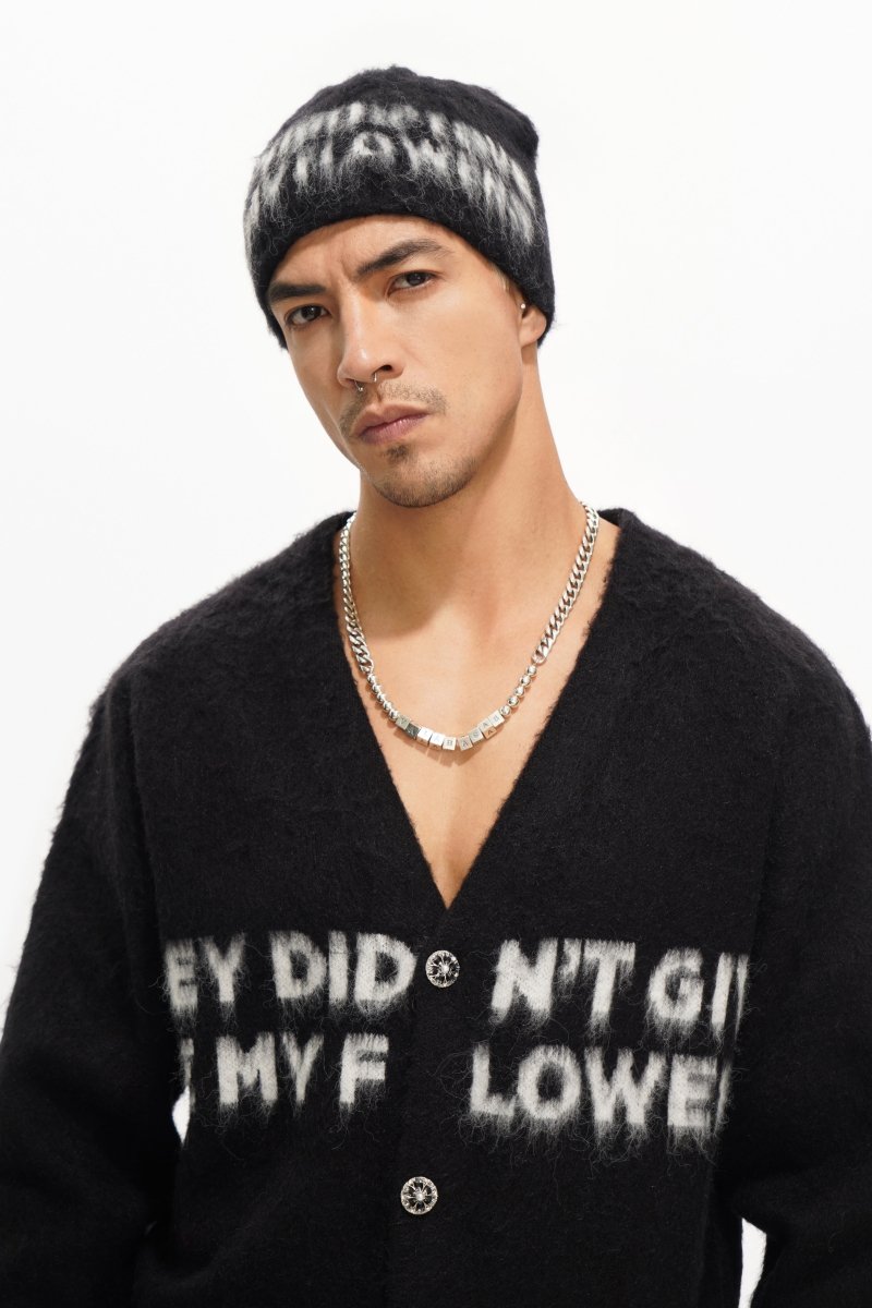 Garden Black Sweater - Valabasas