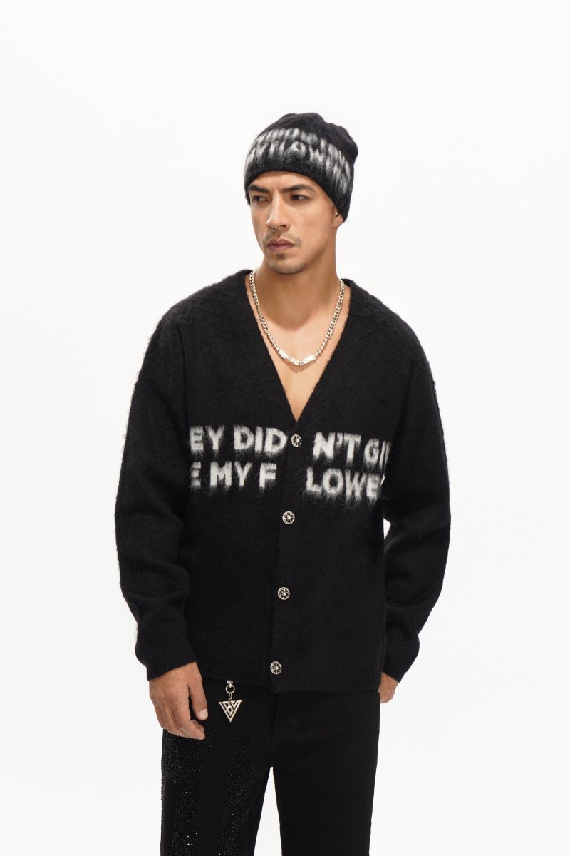 Garden Black Sweater - Valabasas