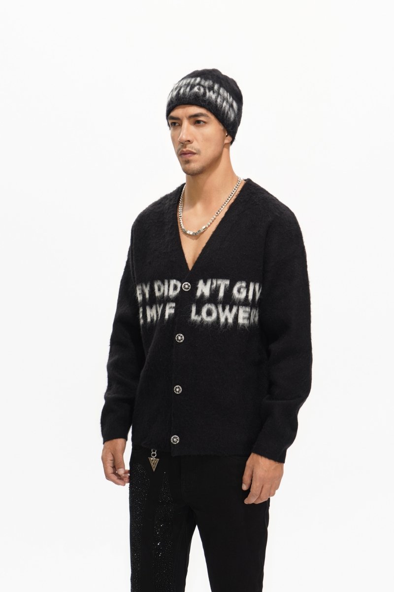 Garden Black Sweater - Valabasas