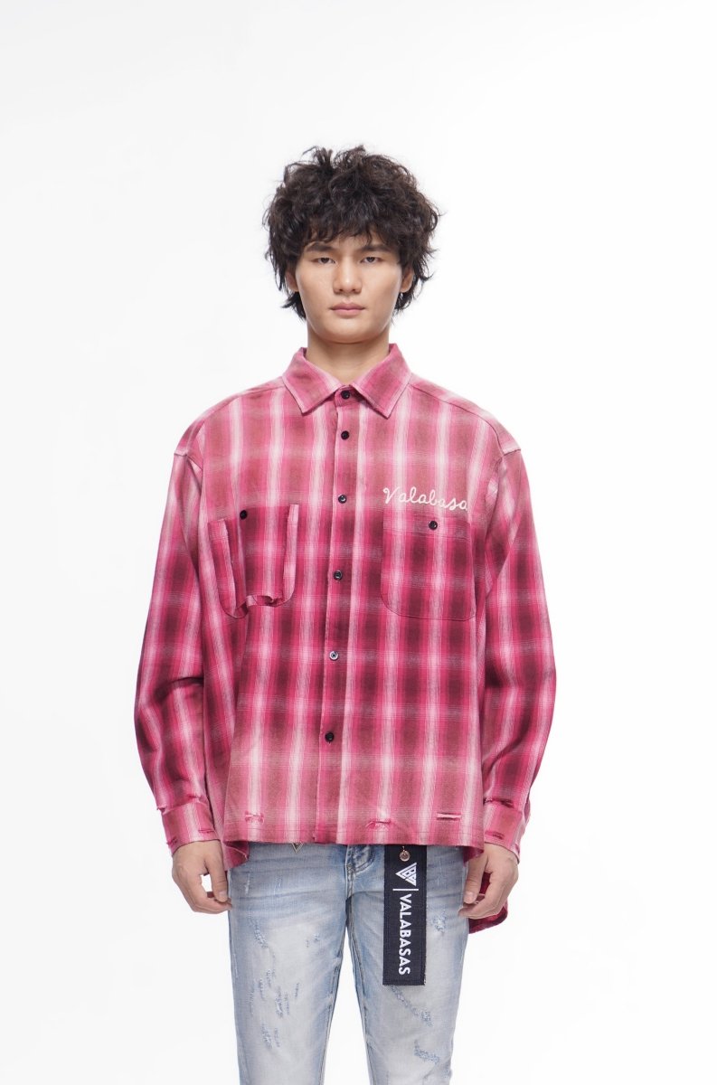 Glory Pink Button Down - Valabasas
