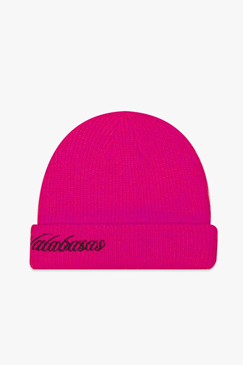 "GRANITE" BEANIE FUCHSIA - Valabasas