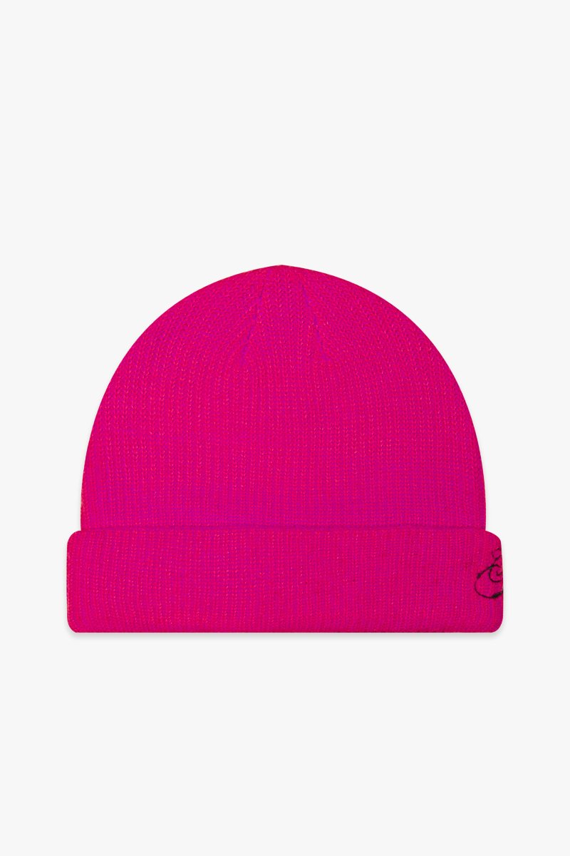 "GRANITE" BEANIE FUCHSIA - Valabasas
