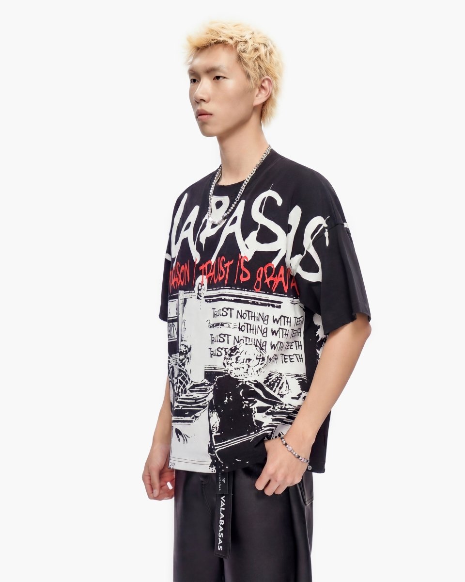 Granny Tee Black - Valabasas