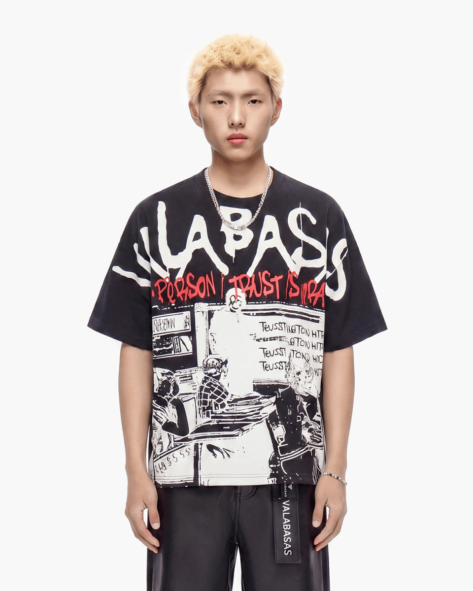 Granny Tee Black - Valabasas