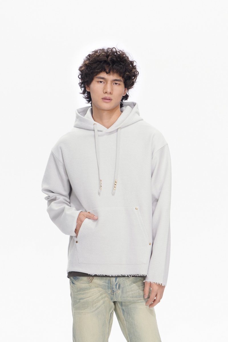 Hand It Hoodie Light Grey - Valabasas