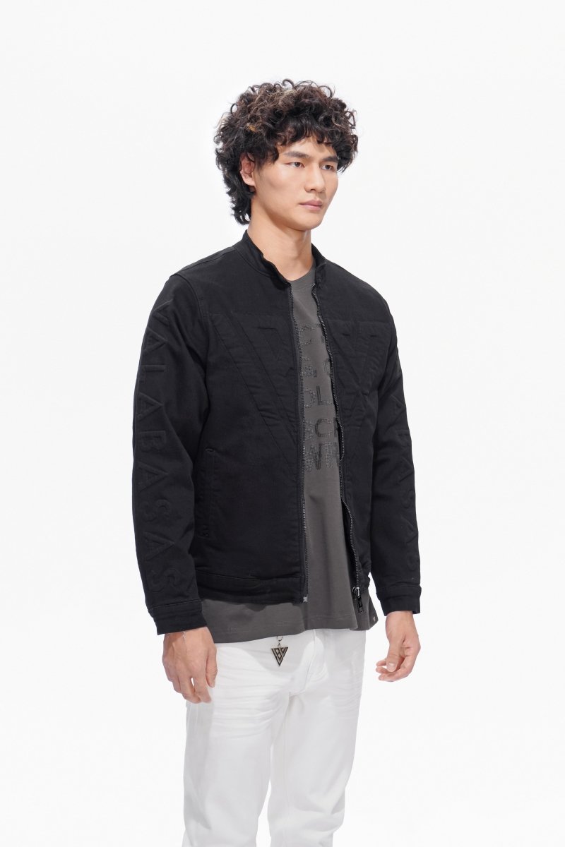 Harley Jet Black Denim Jacket - Valabasas