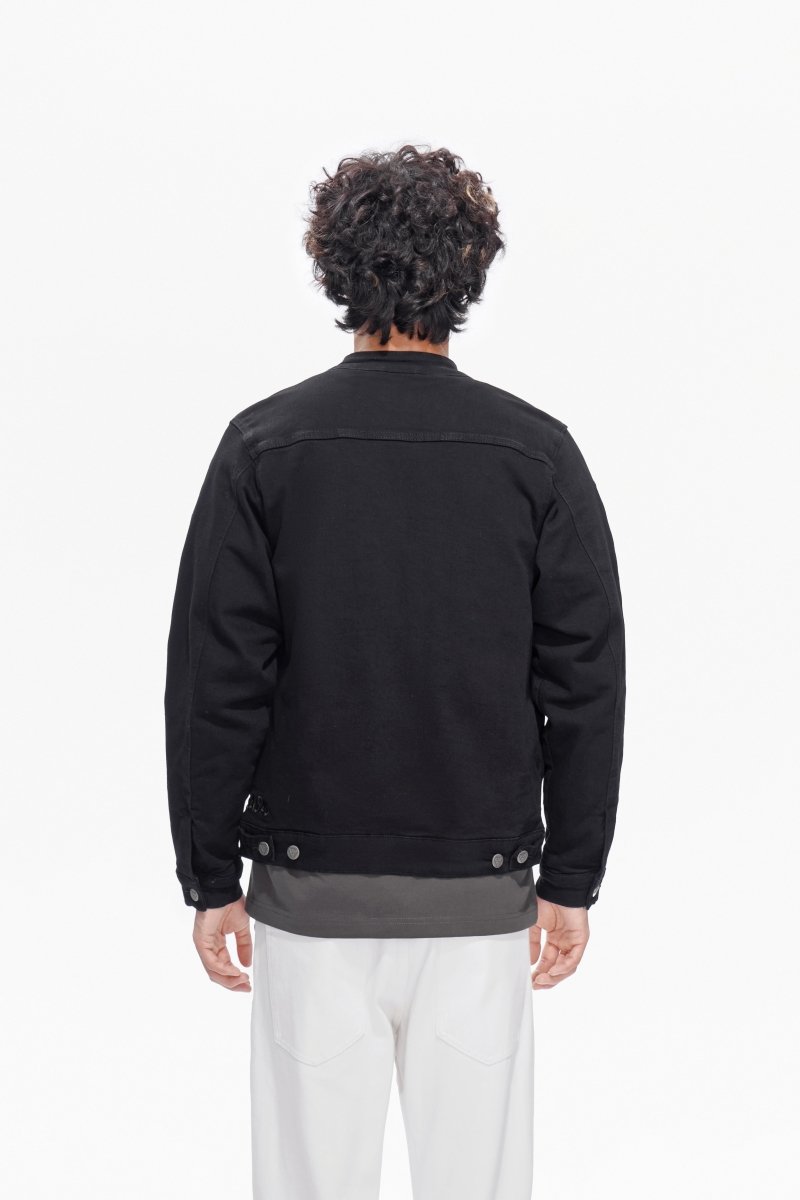 Harley Jet Black Denim Jacket - Valabasas