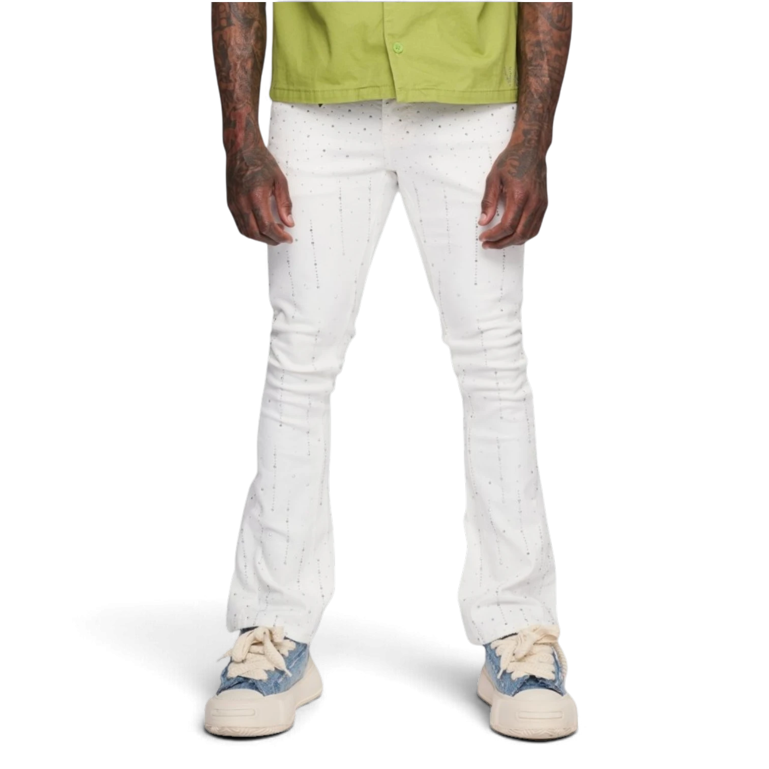 Valabasas Heath Jeans - Stacked White
