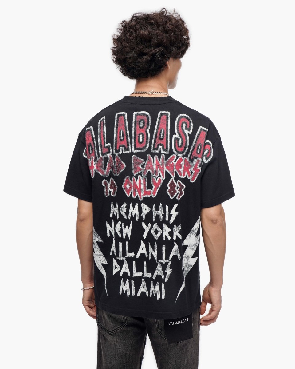 Head Bangers Black Tee - Valabasas