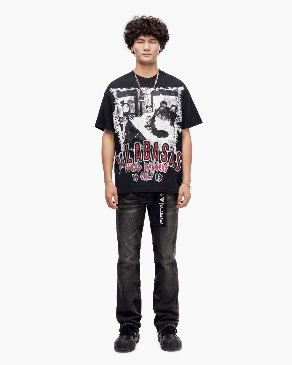 Head Bangers Black Tee - Valabasas