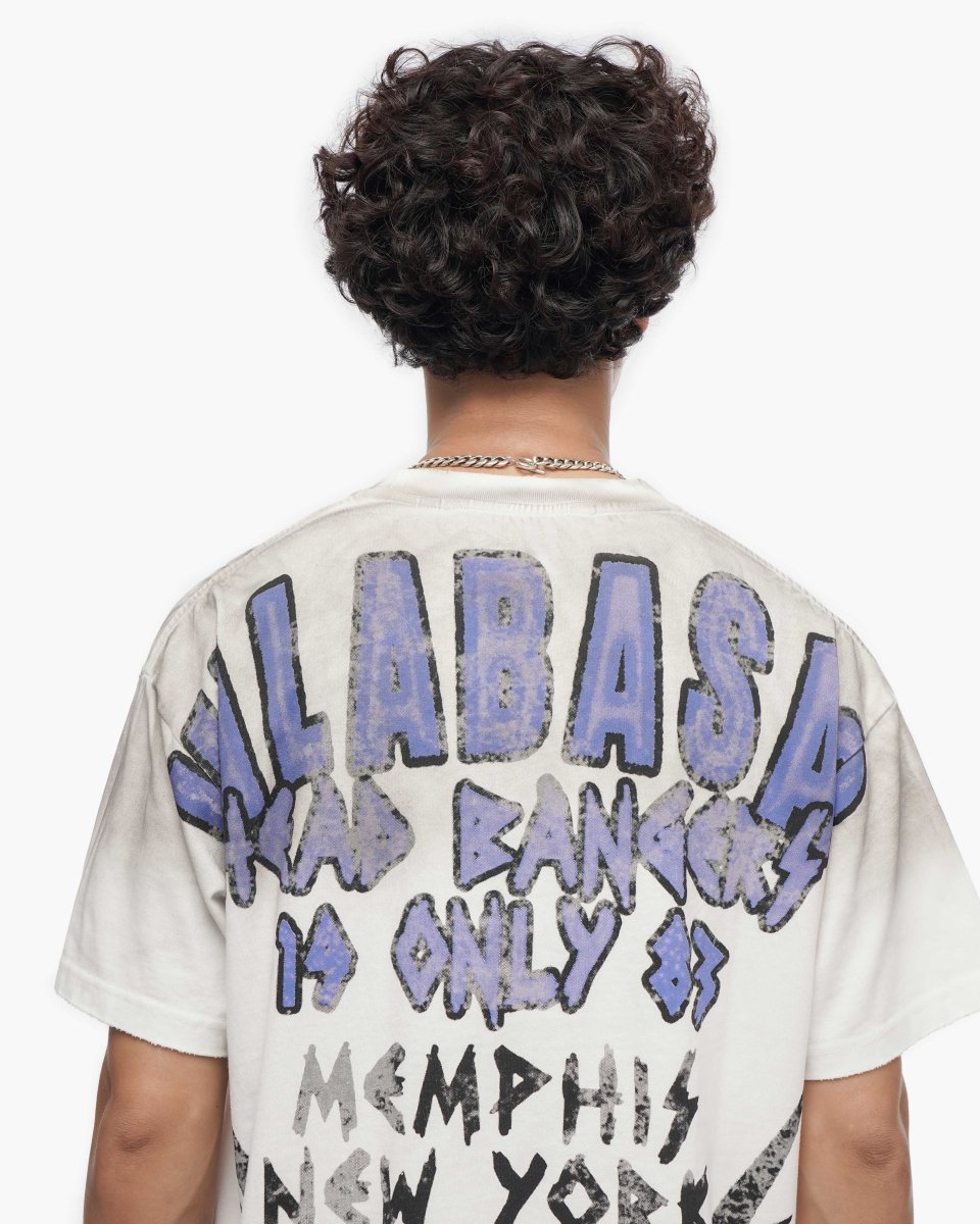 Head Bangers White Tee - Valabasas