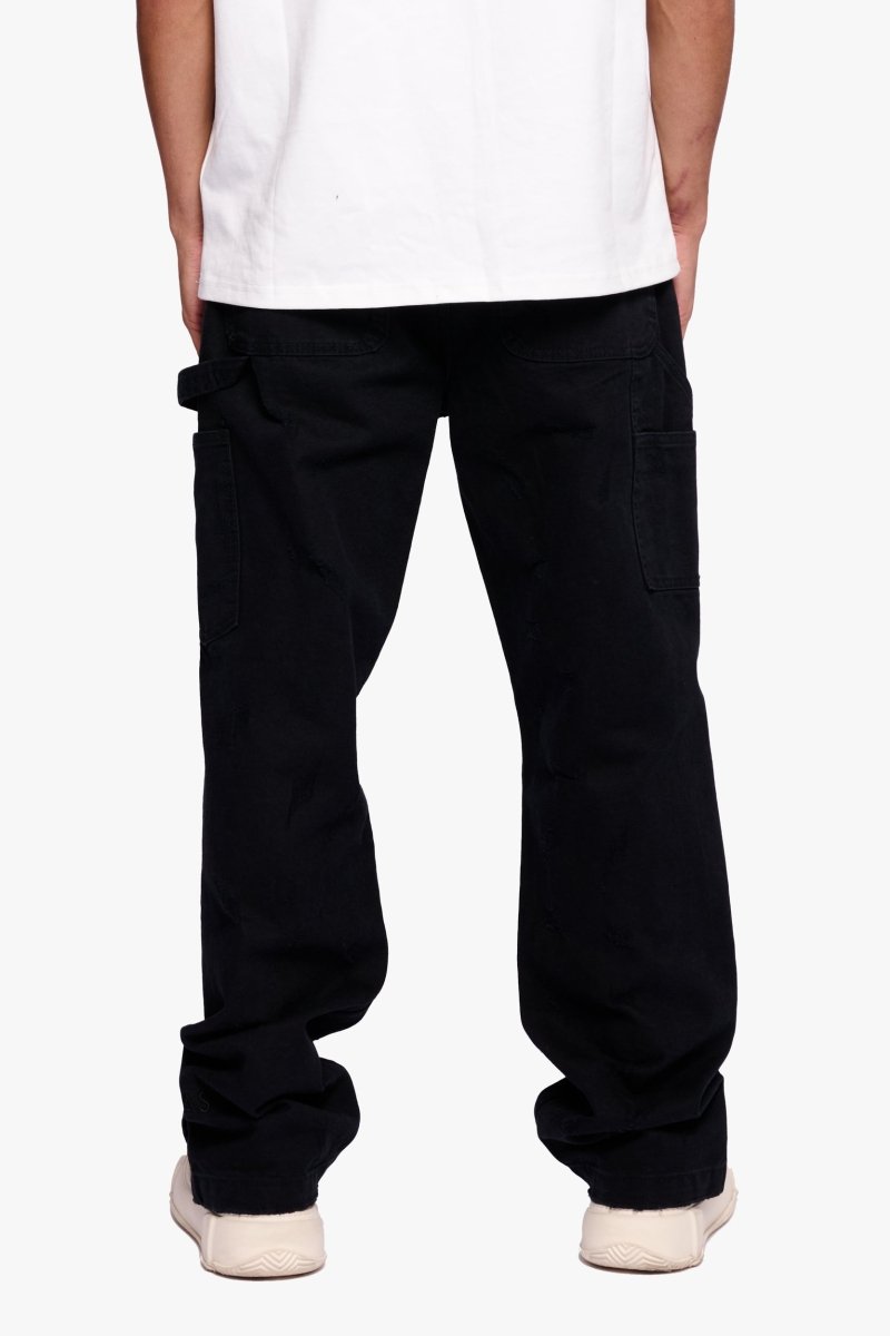 Hound Straight Jeans Black Washed - Valabasas