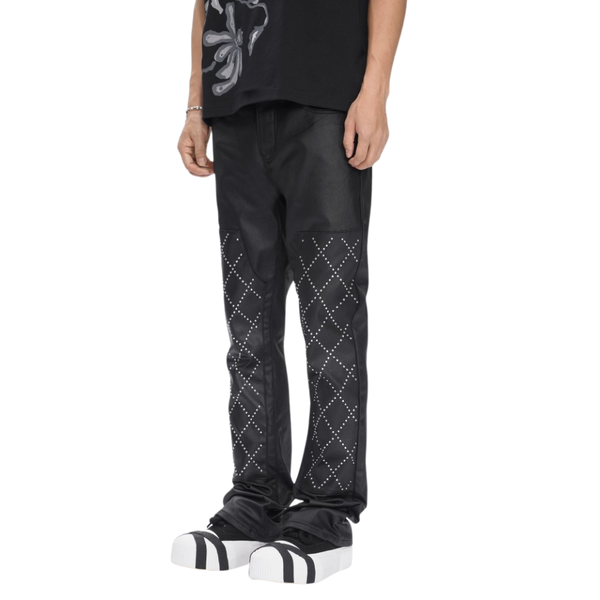 Valabasas Punctured Stacked Jeans Men