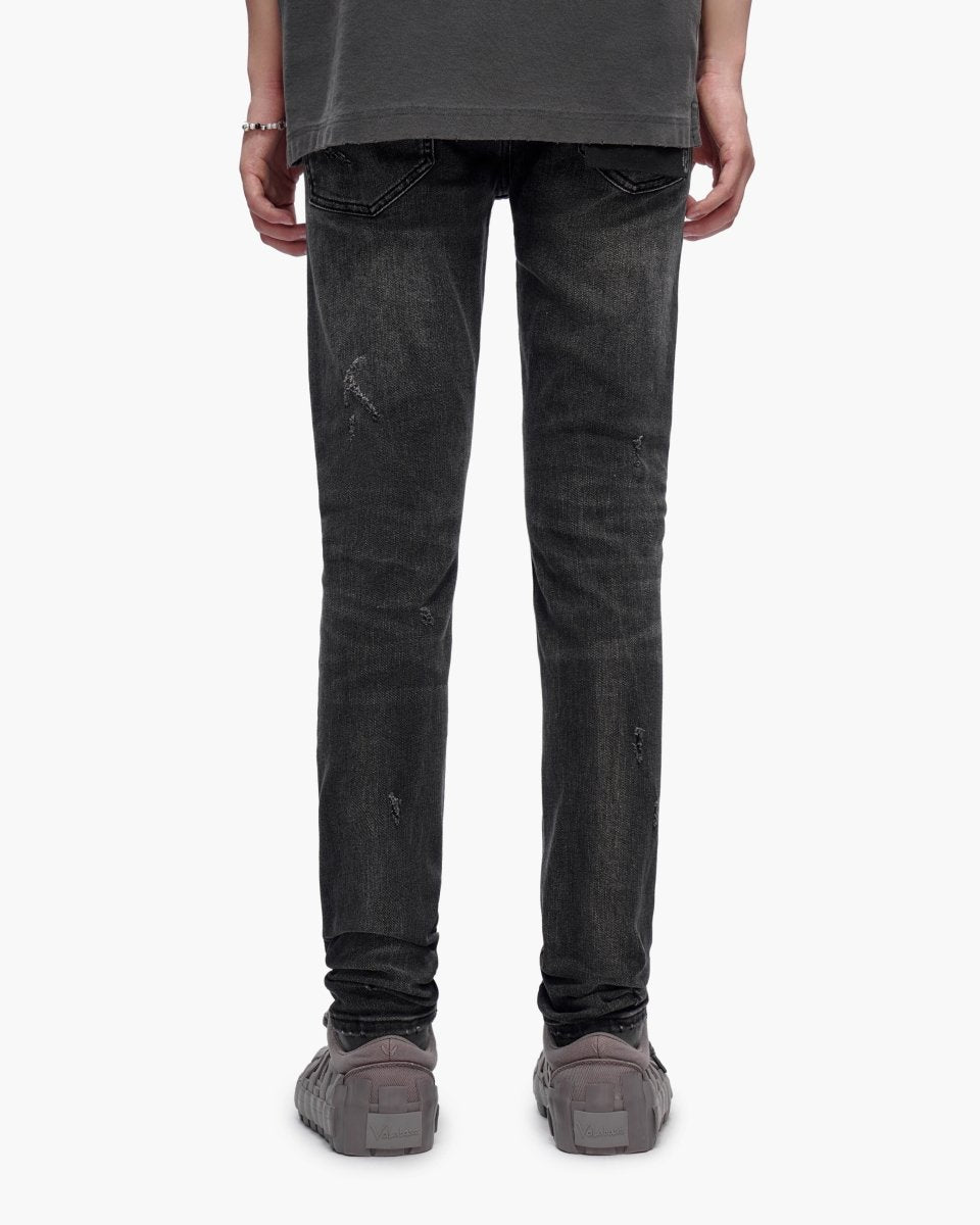 Ilyas Charcoal Skinny Jeans - Valabasas