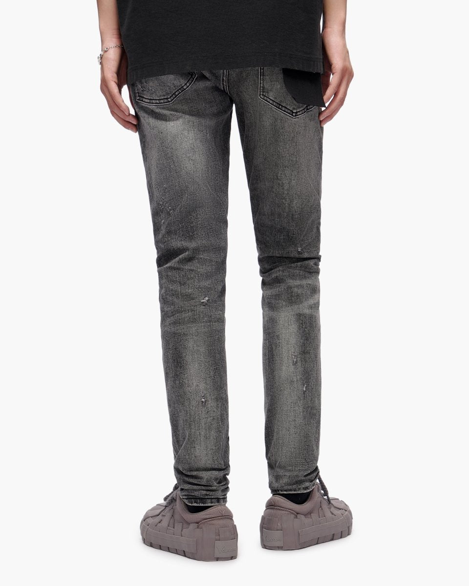 Ilyas Grey Wash Skinny Jeans - Valabasas