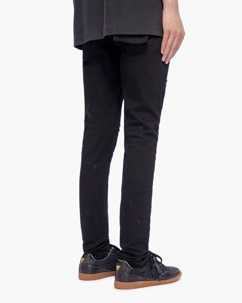 Ilyas Jet Black Skinny Jeans - Valabasas