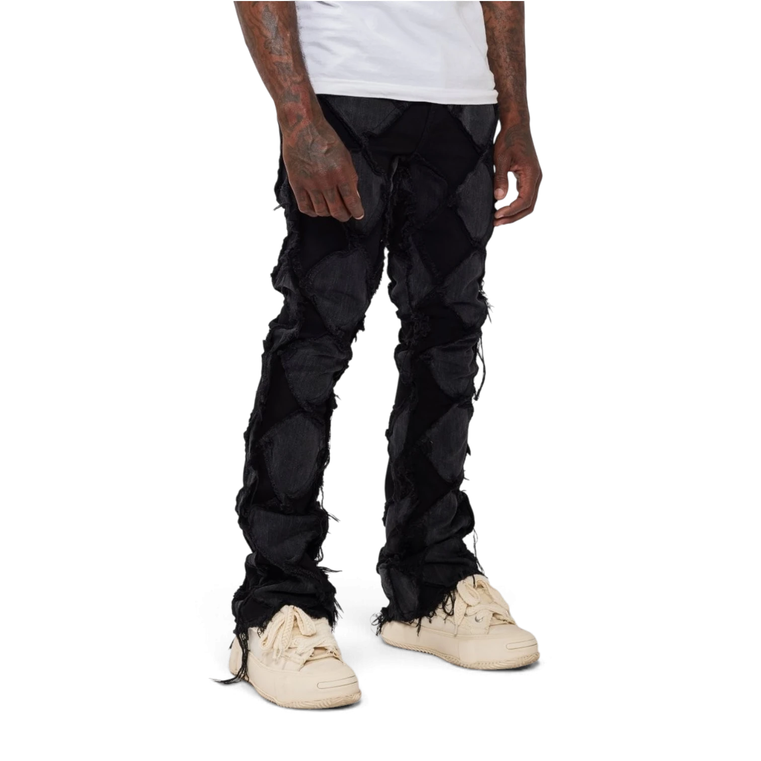 Valabasas Panel Jeans - Stacked Black/Grey