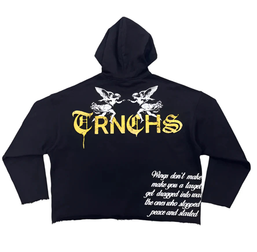 Trnchs Heaven Has No Saints Men's Hoodie - Black