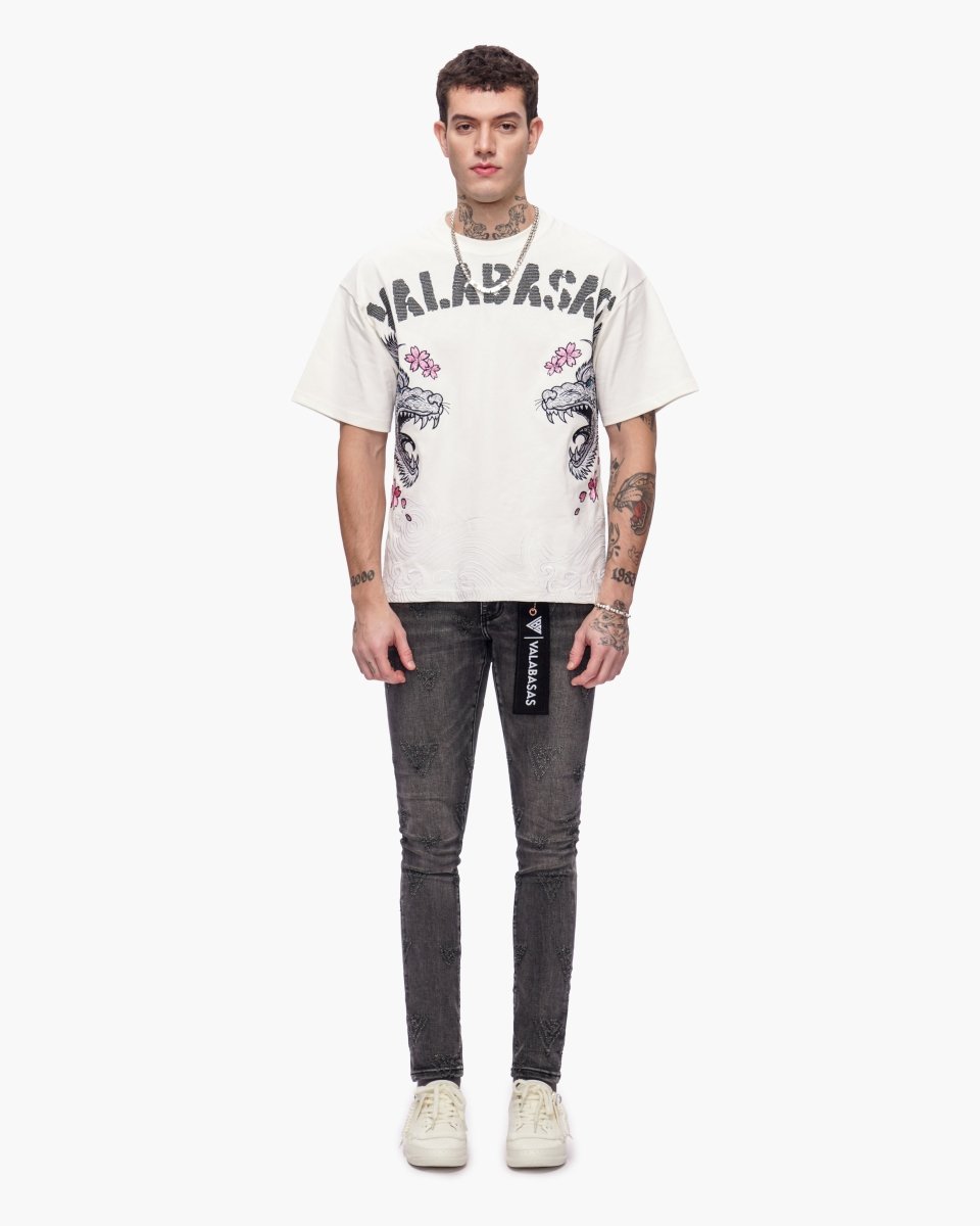 Iso Skinny Grey Wash Jeans - Valabasas