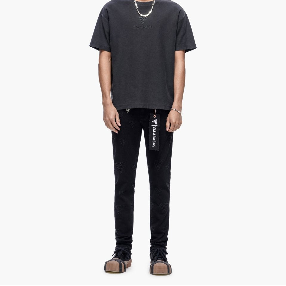 Iso Skinny Jet Black Jeans - Valabasas