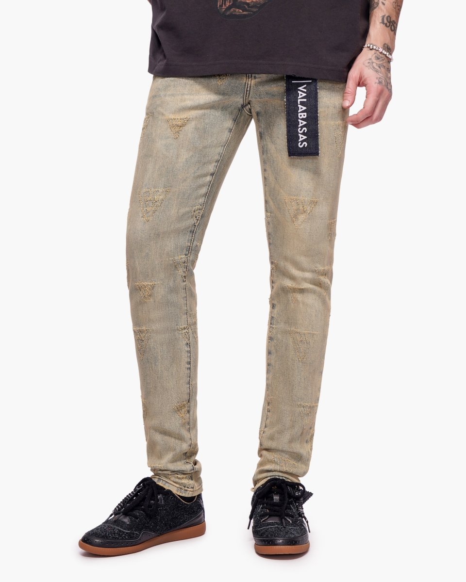 Iso Skinny Vintage Wash Jean - Valabasas