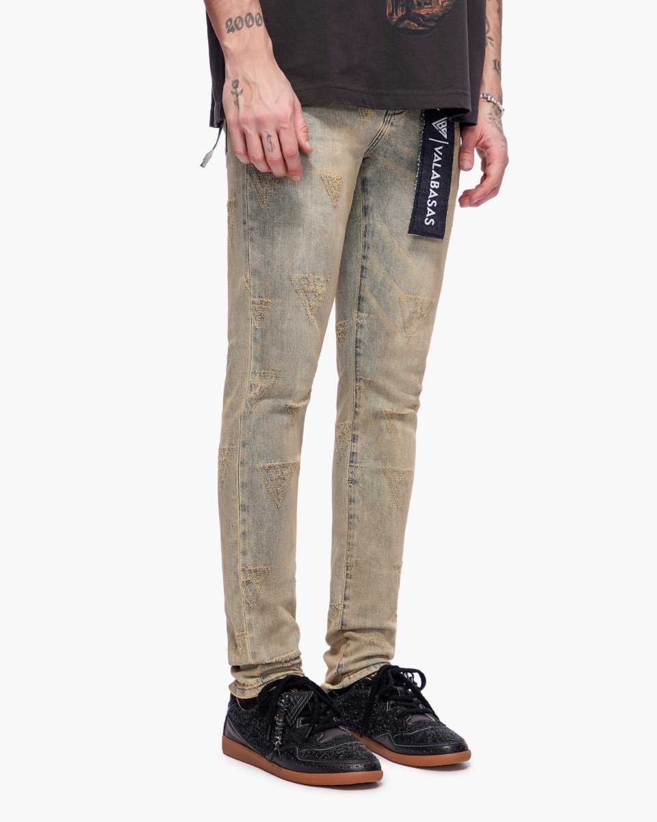 Iso Skinny Vintage Wash Jean - Valabasas