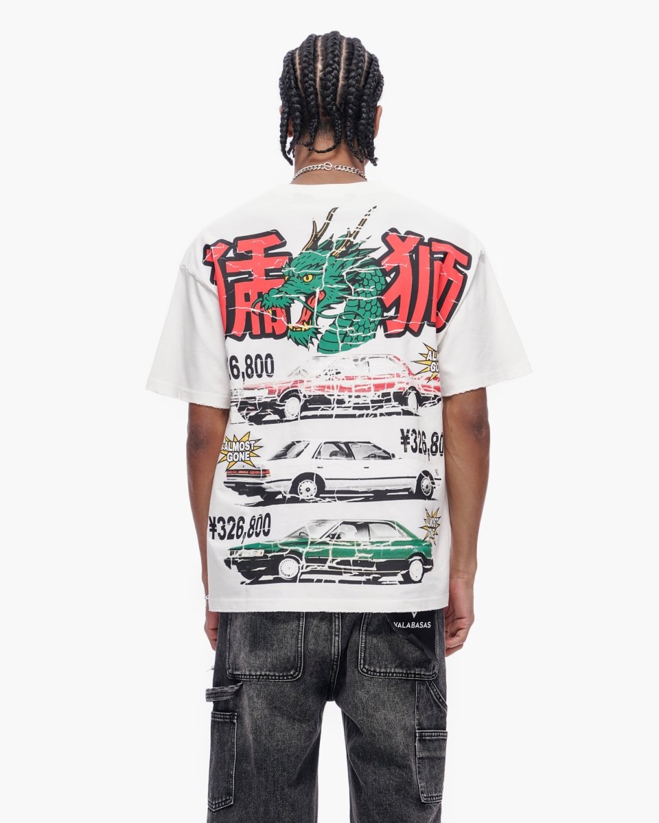 Japanese Motors Tee White - Valabasas