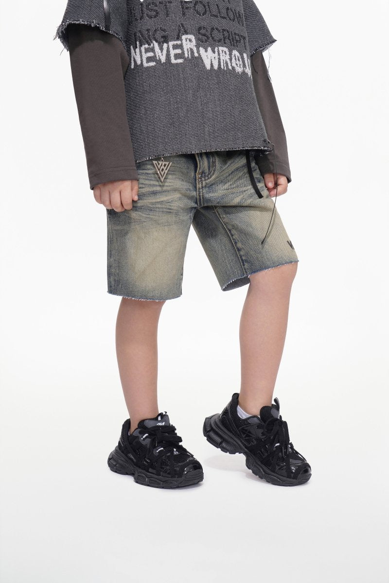 Jr. Shorts Kids Denim Shorts Medium Vintage - Valabasas
