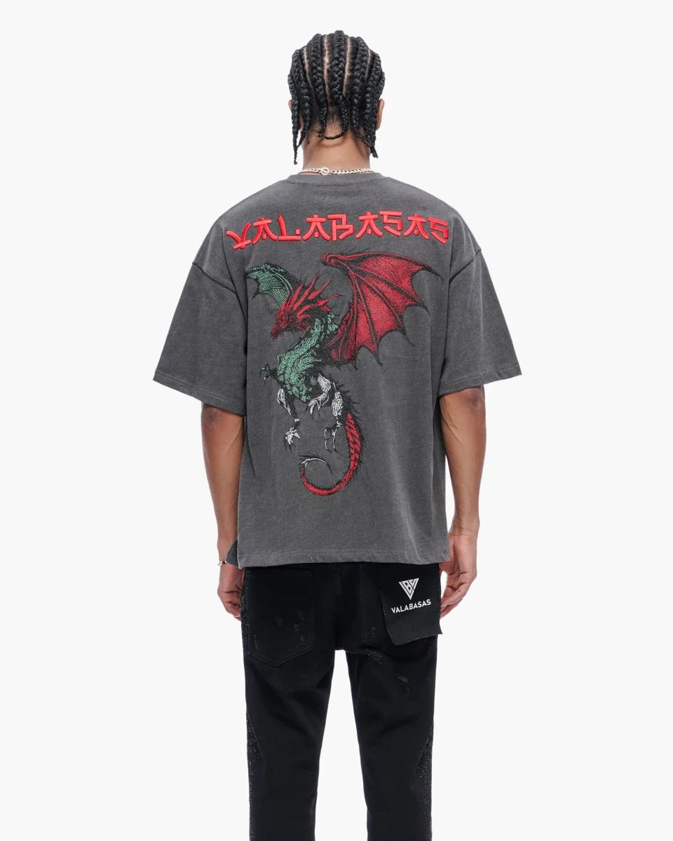 Valabasas Dragon Tee - Embroidered